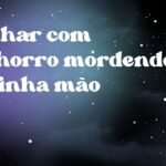 Sonhar com cachorro mordendo a minha mão