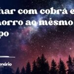 Sonhar com cobra e cachorro ao mesmo tempo