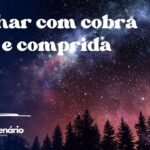 Sonhar com cobra fina e comprida