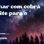 Sonhar com cobra palpite para o