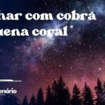 Sonhar com cobra pequena coral