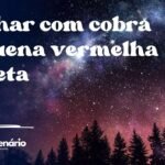 Sonhar com cobra pequena vermelha e preta