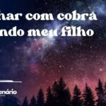 Sonhar com cobra picando meu filho