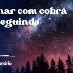 Sonhar com cobra me seguindo