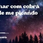 Sonhar com cobra verde me picando
