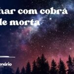 Sonhar com cobra verde morta