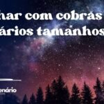 Sonhar com cobras de vários tamanhos