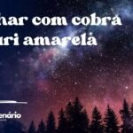 Sonhar com cobra sucuri amarela