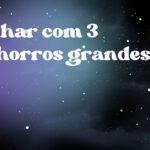 Sonhar com 3 cachorros grandes