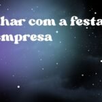 Sonhar com a festa da empresa