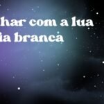 Sonhar com a lua cheia branca