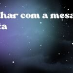 Sonhar com a mesa farta