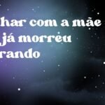 Sonhar com a mãe que já morreu chorando