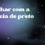 Sonhar com a polícia de preto