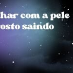 Sonhar com a pele do rosto saindo