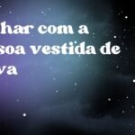Sonhar com a pessoa vestida de noiva
