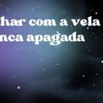 Sonhar com a vela branca apagada