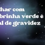 Sonhar com abobrinha verde é sinal de gravidez