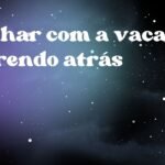 Sonhar com a vaca correndo atrás