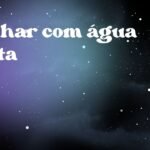 Sonhar com água preta