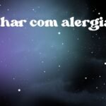 Sonhar com alergia