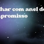 Sonhar com anel de compromisso