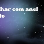 Sonhar com anel preto