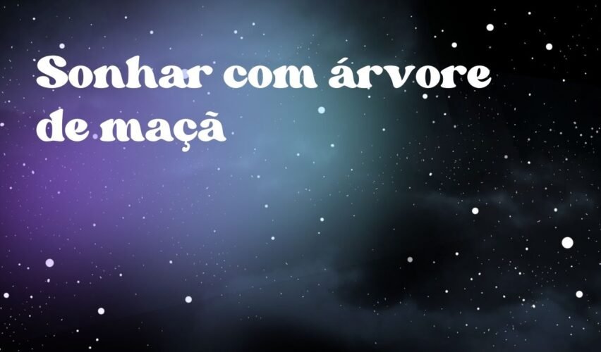 Sonhar com árvore de maçã