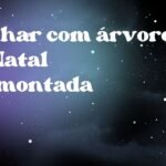 Sonhar com árvore de Natal desmontada