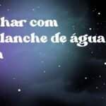 Sonhar com avalanche de água suja