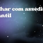 Sonhar com assédio infantil