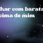 Sonhar com barata em cima de mim
