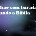 Sonhar com barata segundo a Bíblia
