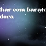 Sonhar com barata voadora