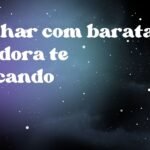 Sonhar com barata voadora te atacando