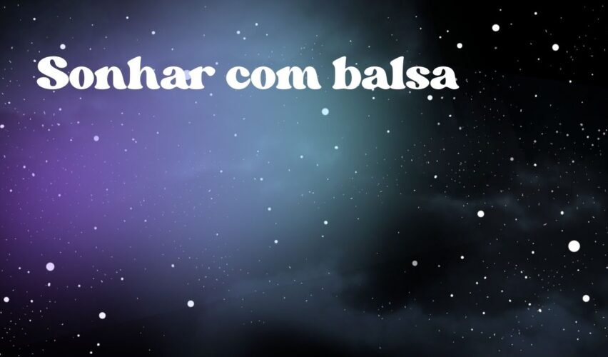 Sonhar com balsa