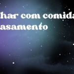 Sonhar com comida de casamento