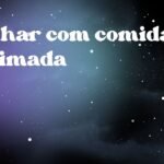 Sonhar com comida queimada
