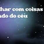 Sonhar com coisas caindo do céu