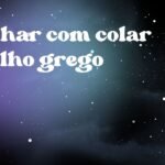 Sonhar com colar de olho grego