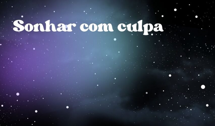Sonhar com culpa