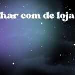 Sonhar com de loja
