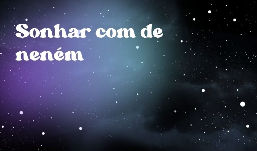 Sonhar com de neném