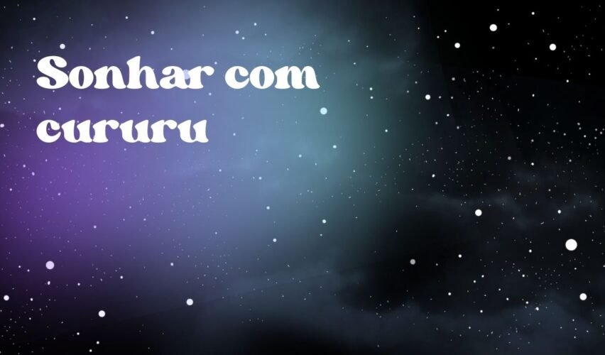 Sonhar com cururu