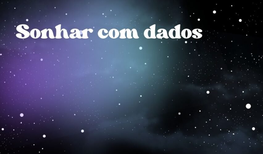 Sonhar com dados