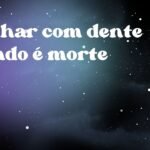 Sonhar com dente caindo é morte