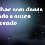 Sonhar com dente caindo e outro nascendo