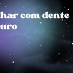 Sonhar com dente de ouro