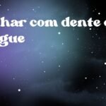Sonhar com dente e sangue