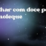 Sonhar com doce pé de moleque